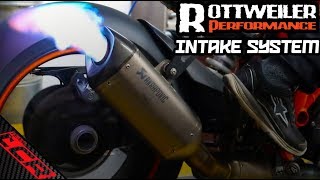 Rottweiler Intake System  Dyno TESTED  Super Duke 1290 R [upl. by Maury]