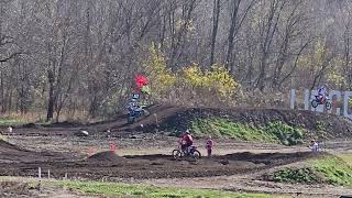 Final Round Mid America Series College Boy Moto 1 13th place Lincoln Trail MX [upl. by Preston256]