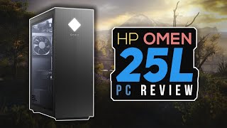 HP Omen 25L Gaming PC Review 2021  Should You Get This PreBuilt PC [upl. by Jaclin]