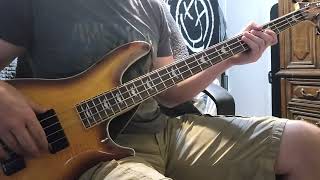 Chainsaw Man OP bass cover  quotKICK BACKquot by Kenshi Yonezu [upl. by Firehs611]