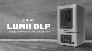 Lumii DLP 3D Printer  Make Your Chairside 3D Printing Predictable And Simple  Phrozen Dental [upl. by Mckenna]