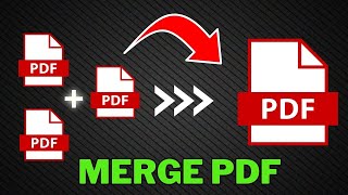 How to Merge PDF Files into One  Combin Files 2024 Guide [upl. by Popele957]