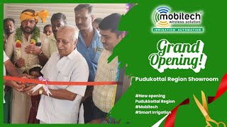 Grand opening of our new dealer showroom  Pudukottai Region Mobitech smartirrigation [upl. by Kinchen]