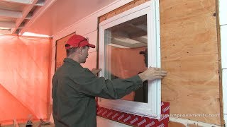 How To Install a Window with a Nailing Flange [upl. by Georgette]