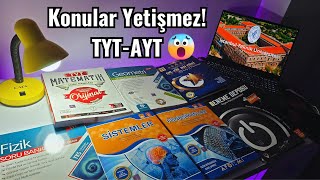 KONULAR YETİŞMEZ😱 SINAVA 255 GÜN KALA TYTAYT KONULAR yks2025 yks [upl. by Aisek]