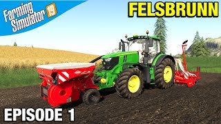 Farming Simulator 19 Timelapse  Felsbrunn FS19 Episode 1 [upl. by Besse]