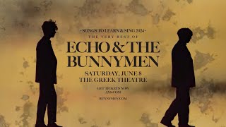 NEVER STOP Echo and the Bunnymen 06082024 Greek Theatre [upl. by Otrevogir540]