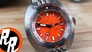 Unboxing Seestern Vintage Sub 300 mechanical [upl. by Yrogiarc]