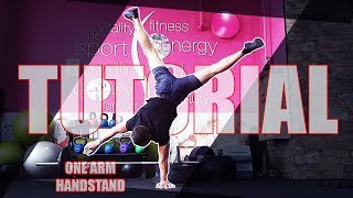 Tutorial 31 Nauka stania na jednej ręce  one arm handstand tutorial [upl. by Andromede]