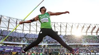 Arshad Nadeem Wins gold medal  Arshad Nadeem 90m throw Arshad Nadeem Olympics [upl. by Enyrat]