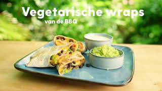 Vegetarische wraps van de BBQ maken  Recept  Allerhande [upl. by Eulau]