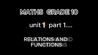 Maths Grade 10 unit 1 part 1 Kooran Tube  Afaan oromoo  MathematicsTutorialy6r [upl. by Hendren828]