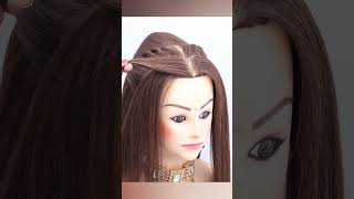 Quick amp Easy Ponytail Hairstyle For saree look ponytails easyhairstyle hairstyle [upl. by Lissak]