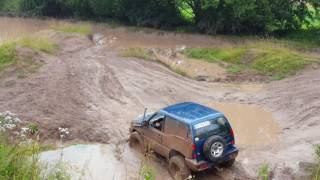 Nissan terrano 2 Offroad in Mammutparck 17072016 [upl. by Mellisent]