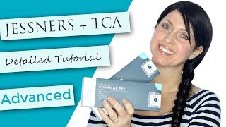 Jessners and TCA Advanced peeling  Application  FAQ  Prep and Post [upl. by Birk]