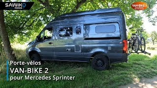 Portevélos VANBIKE 2 pour fourgons Mercedes Sprinter [upl. by Zurn]