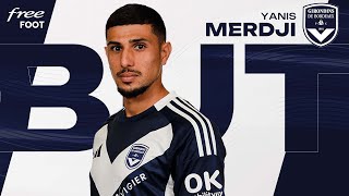 Le BUT INCROYABLE de Yanis Merdji pour le doublé 20   GIRONDINS [upl. by Ahsirahc]