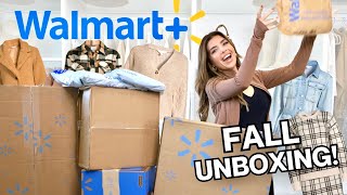 HUGE WALMART FALL HAUL📦 Unboxing 25 Walmart Fall Fashion Finds 2023 [upl. by Delbert553]