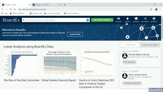 Using BoardEx For Alumni Management [upl. by Hildick]