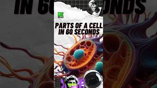 The Secrets of the Cell A 60Second Breakdown science biology sciencefacts cellularlife [upl. by Hester102]