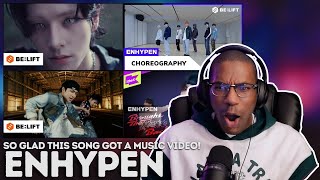 ENHYPEN  Brought The Heat Back MV Dance Practice Performance Video amp 1TheKILLPo REACTION [upl. by Aener]