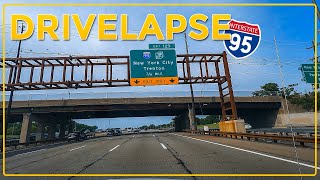 MATAWAN NJ TO UNION CITY NJ │ DRIVELAPSE [upl. by Kcirdef616]