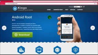 Kingoroot download apk for Android rooting latest version [upl. by Elahcim]