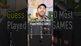 Too 10 Most Played Mobile Games Which Is Best shorts gaming mobilegame top10 guessinggame [upl. by Mollee]