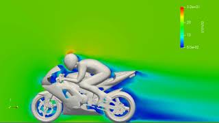 OpenFOAM v50 Tutorial motorBike [upl. by Addia]