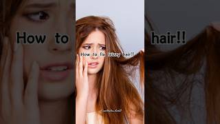 How to fix frizzy hair aesthetic trending viral [upl. by Annel]