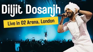 Diljit Dosanjh Live in Concert  Dil Luminati Tour at O2 Arena London  Electrifying Performance [upl. by Hennessey201]