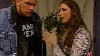 Triple H and Stephanie backstage segment [upl. by Ahseen685]