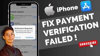 How to Fix Payment Method Verification Required in App Store [upl. by Oihsoy]