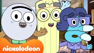 Rock Paper Scissors Meet Their CLONES 😳  Nickelodeon UK [upl. by Asiole173]