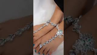 New design silver anklet Payal high volume content gap for shorts videotrendingyoutubeshorts [upl. by Elli]