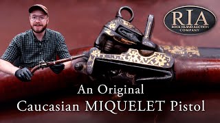 One of the weirdest muzzleloaders Ive ever seen  An Original Caucasian Miquelet Muzzle Loader [upl. by Levey]