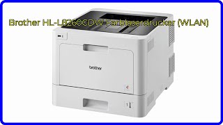 BEWERTUNG 2024 Brother HLL8260CDW Farblaserdrucker WLAN WESENTLICHE Einzelheiten [upl. by Lacee]