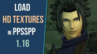 How to LoadInstall HD Textures Texture Packs in the PPSSPP Emulator [upl. by Nnylaj120]