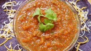 Easy Homemade Salsa Recipe Diane Kometa  Dishin With Di  1 [upl. by Mosira]