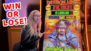 WIN LOSE OR WRECKD We Play Dragon Link and Buffalo Link Slots slots games casino dragonlink [upl. by Rustice]