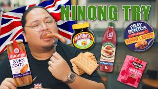 NINONG TRY BRITISH FOOD  Ninong Ry [upl. by Karine]