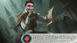 Mono White Midrange  Duskmourn Standard Artisan Deck Tech [upl. by Deckert213]