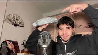 ASMR  What did YouTube send Me Crinkles Tapping Scratching  Rambling [upl. by Ihsar]