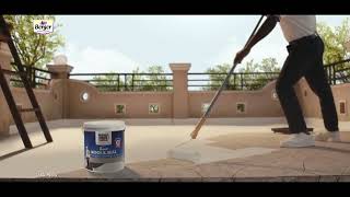 Berger paints Home Shield roof kool amp Seal  10 years warranty Waterproofing bergerpaints [upl. by Karen]