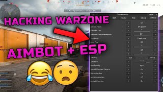 Hacking in Warzone ESPAimbot I Gave The Final Guy The Win [upl. by Neelyhtak]