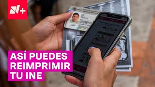 ¿Cómo solicitar la reimpresión de la credencial para votar  N [upl. by Eskill]