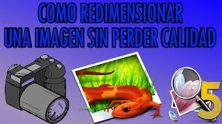 Como Redimensionar Una Imagen Sin Perder Calidad [upl. by Kaitlynn]