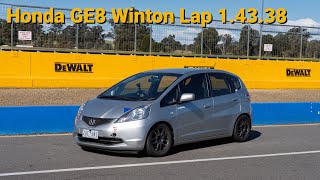 Honda Jazz Fit GE8 Winton Raceway 14338 [upl. by Einohtna]