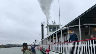 Steamer Natchez Whistle [upl. by Adnerad]