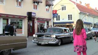 Cruising Borgholm 3 Road Rebels 20110521 [upl. by Hanikahs]